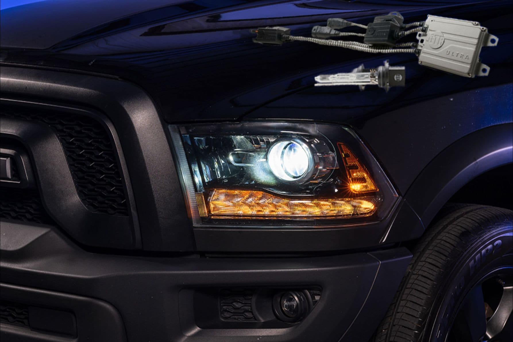 Dodge ram store hid projector headlights